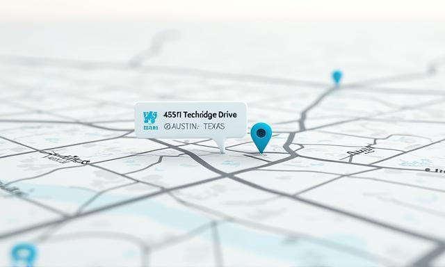 Static placeholder map image showing the location of Guardian Shield Pro in Austin, Texas