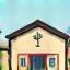 School building icon representing Education